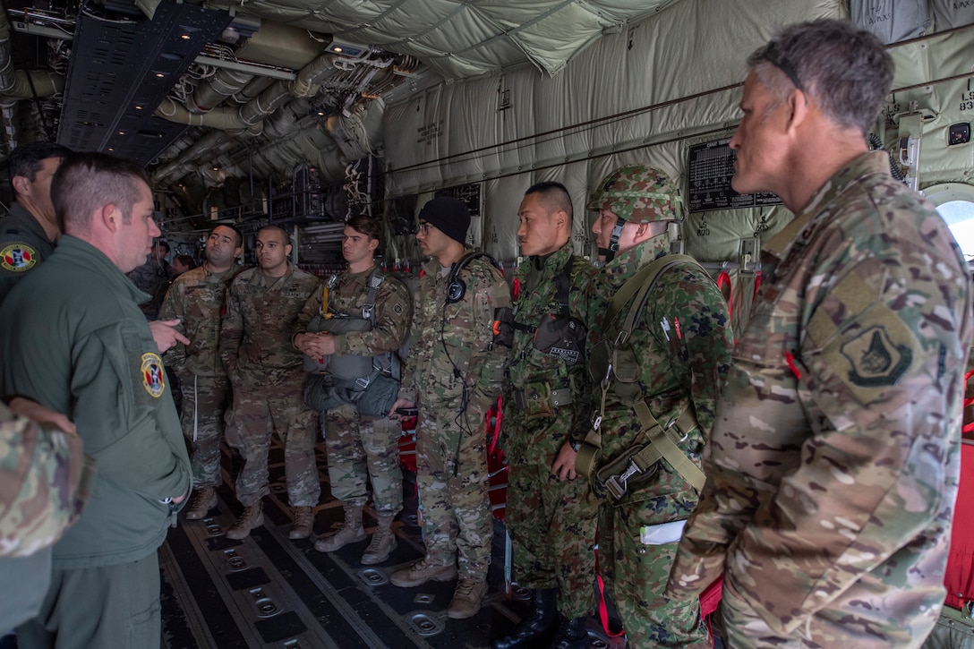 U.S.-Japan Forces welcome the New Year with Bilateral Jump