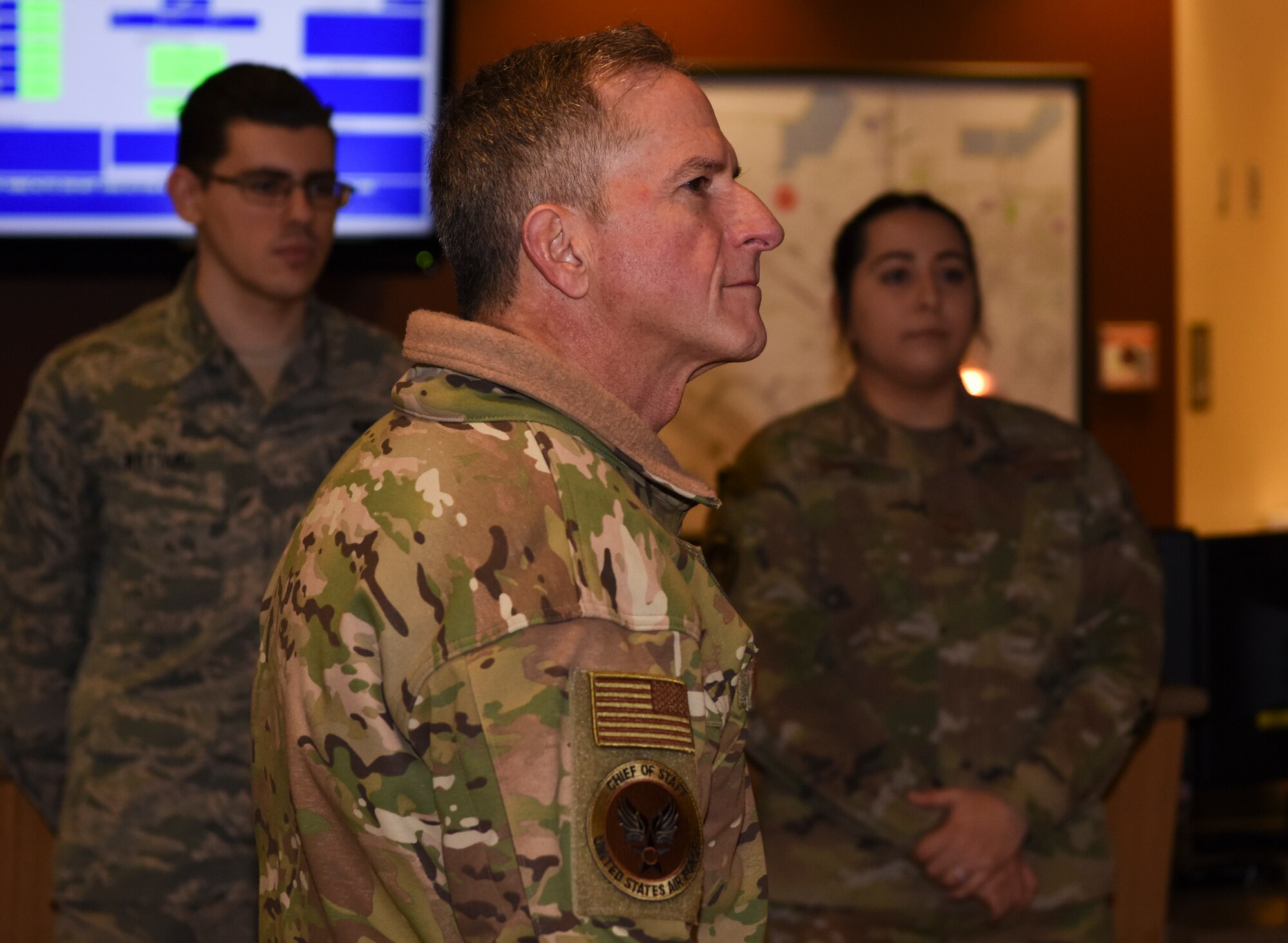 CSAF visits Minot Air Force Base