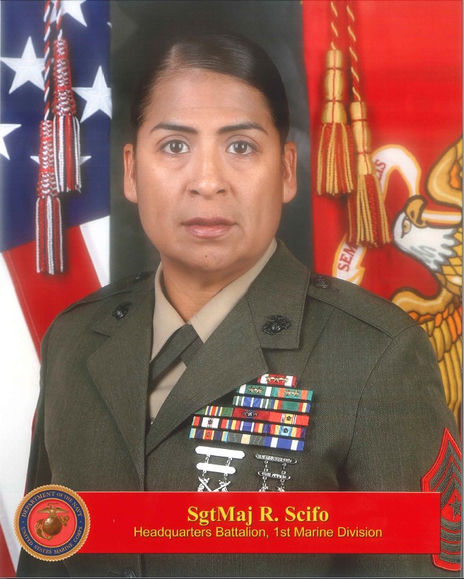 Sgt. Maj. Rosalia Scifo > 1st Marine Division > Leaders