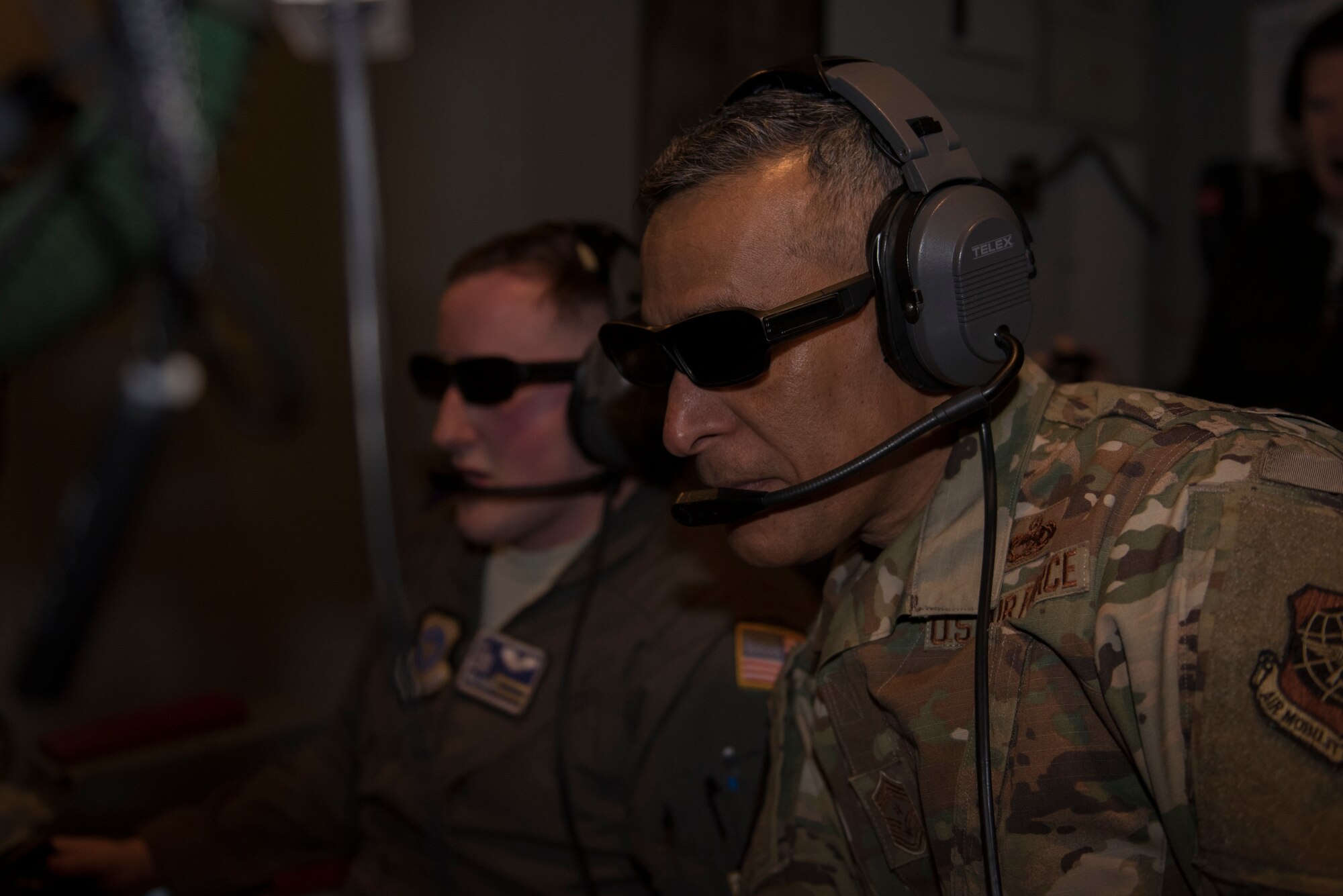 U.S. Air Force Chief Master Sgt Terrence Greene visited Travis AFB to better understand how the base impacts rapid global mobility.