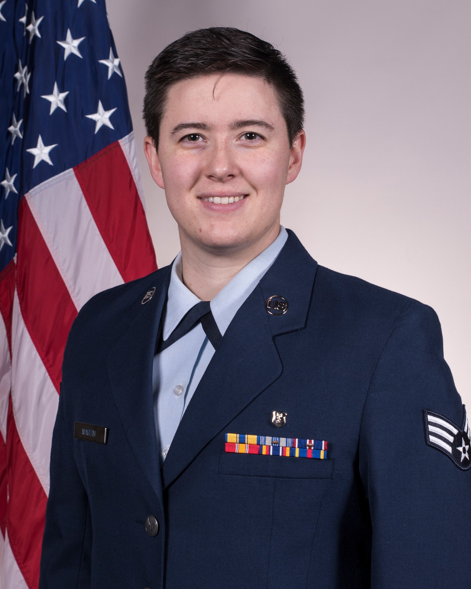 Senior Airman Hannah B. Martin, the 188th Wing Outstanding Junior Enlisted Airman of the Year. Martin is assigned to the 188th Medical Group. (U.S. Air National Guard photo, Tech. Sgt. John E. Hillier)