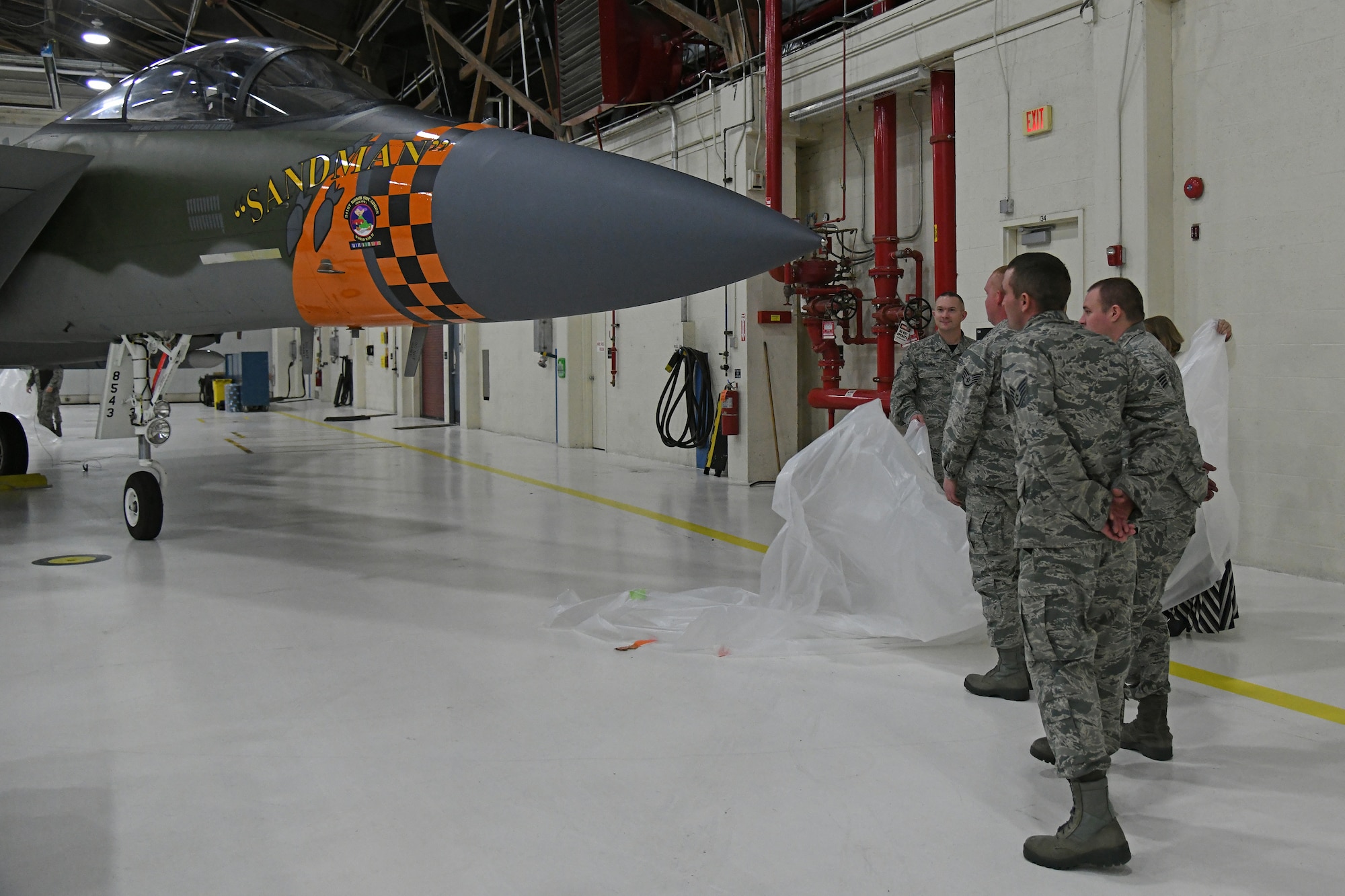 F-15 Heritage Jet Dedication Ceremony