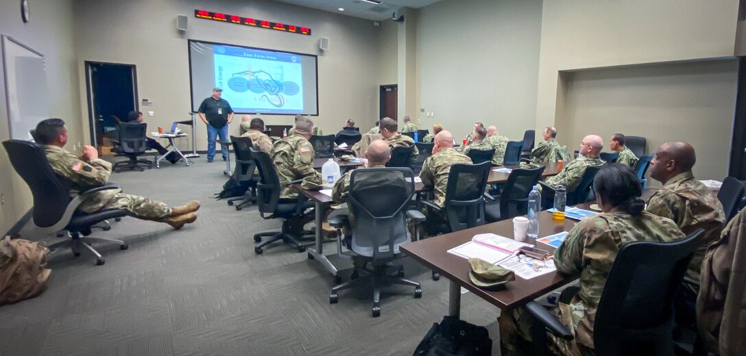Career logistician emphasizes importance of DLA mission to joint military audience