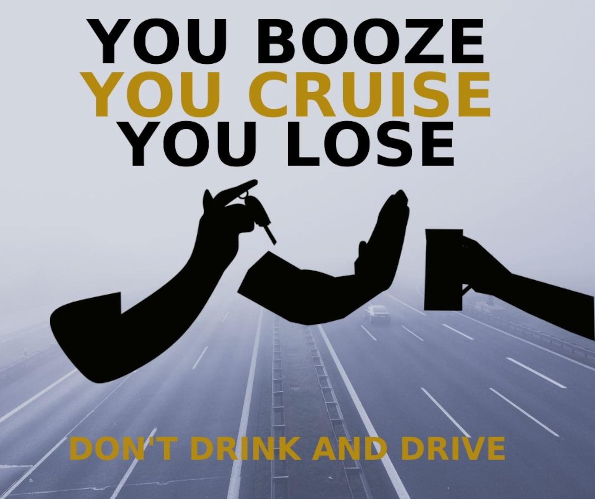 The Airmen Against Drunk Driving program is a source Airmen can use to save themselves from the consequences of drinking and driving. These consequences can include, but are not limited to, a reduction in rank, forfeiture of pay and allowances, dishonorable discharges and imprisonment. (U.S. Air Force graphic by Airman 1st Class China M. Shock)