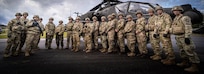 Members of British Army aviation conducted mission command alongside the 12th Combat Aviation Brigade staff during Dragoon Ready at Hohenfels Training Area.