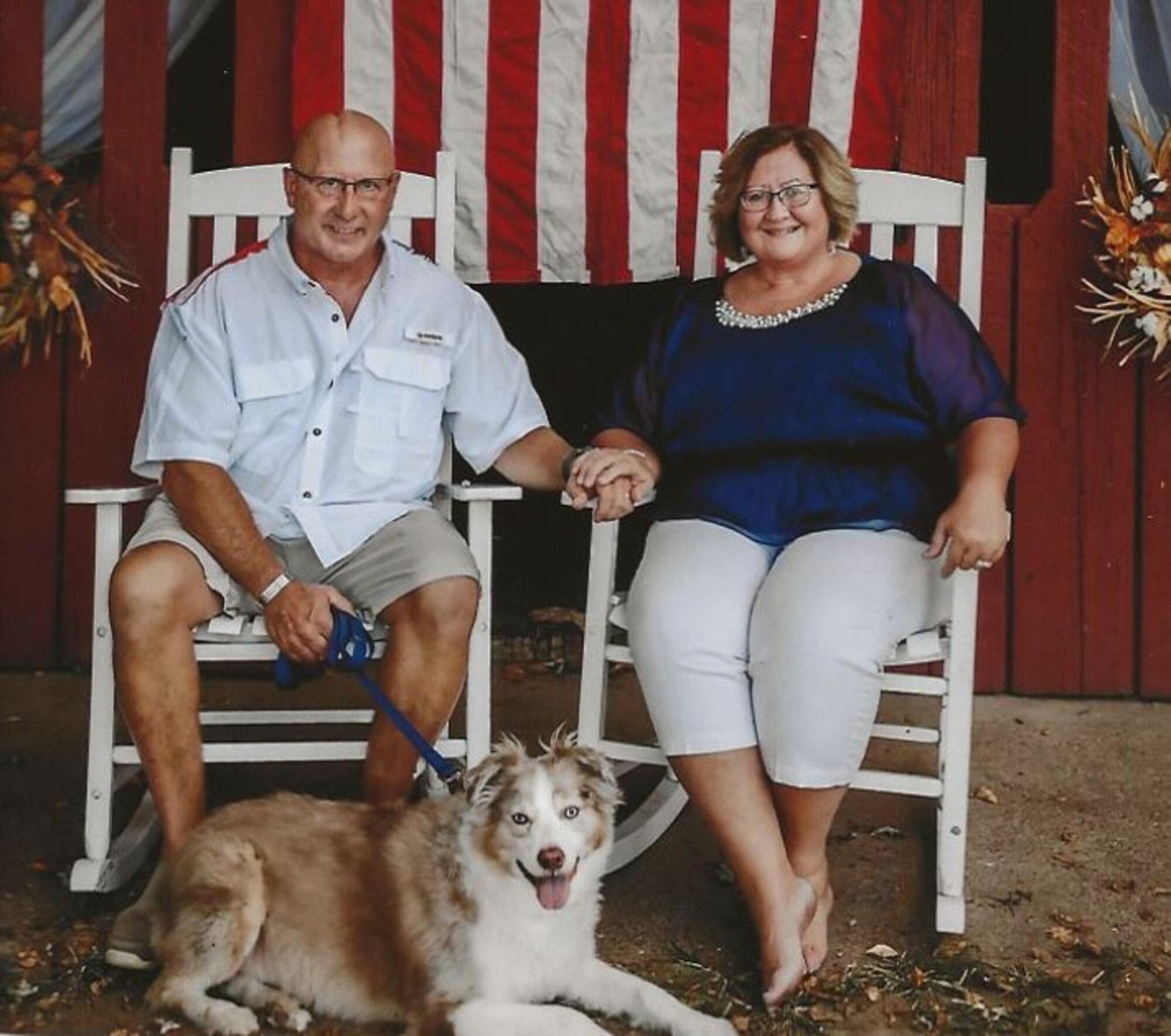 This is the first in a series highlighting members of the Air Force Wounded Warrior (AFW2) Caregiver Program. Margaret Harrison, a Tennessee native and caregiver to her husband, Jon, finds joy in the things that help her slow down such as growing roses and vegetables, reading and learning new things and spending time with her husband, two daughters and seven grandchildren. (Courtesy Photo)