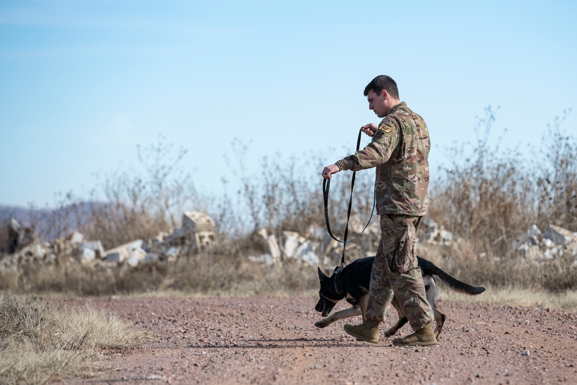 97 SFS renovates MWD kennels.