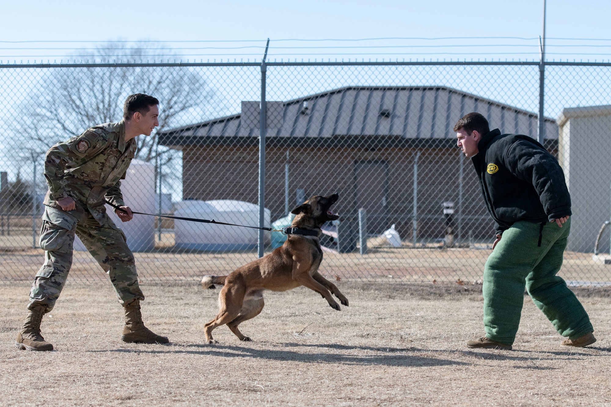 97 SFS renovates MWD kennels.