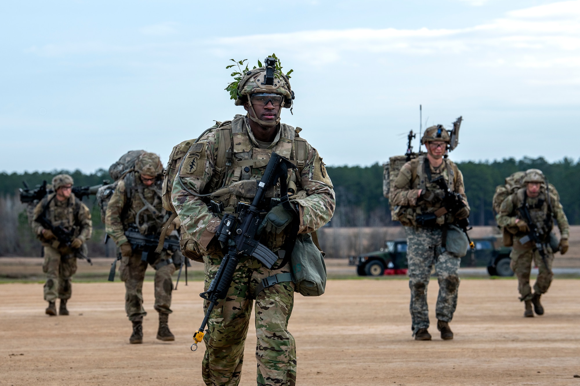 Soldiers, Airmen arrive in field for JRTC 20-3