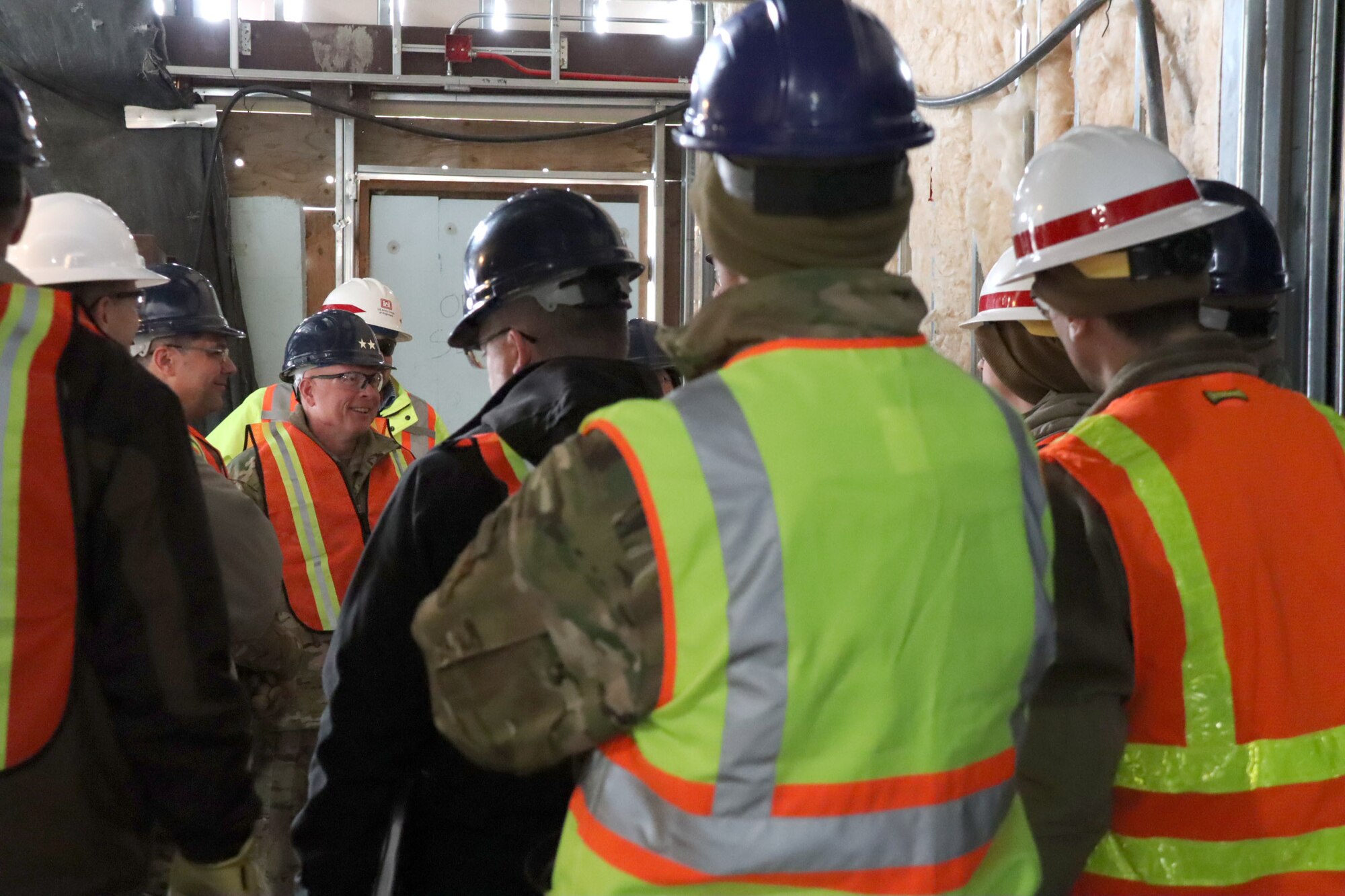 20th Air Force, Air Force Global Strike Command and 341st Missile Wing leadership tour the newest facility on Malmstrom Air Force Base.