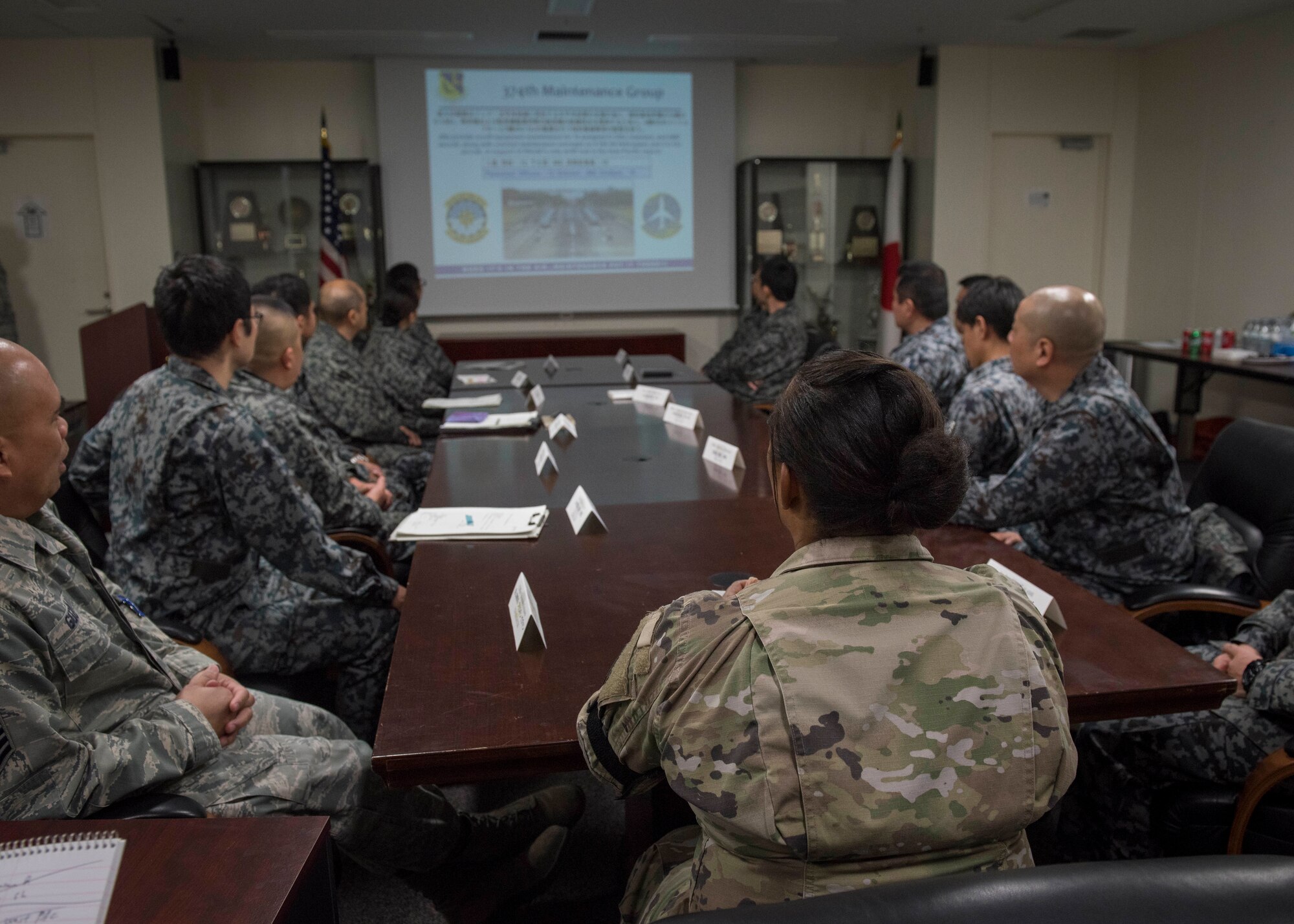 Koku Jieitai Airmen tour 374th MXG