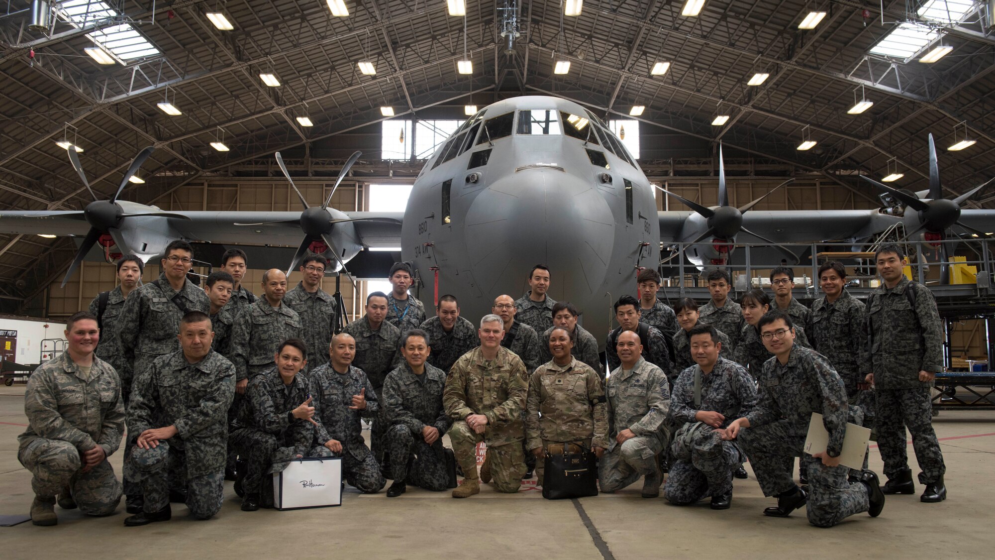 Koku Jieitai Airmen tour 374th MXG