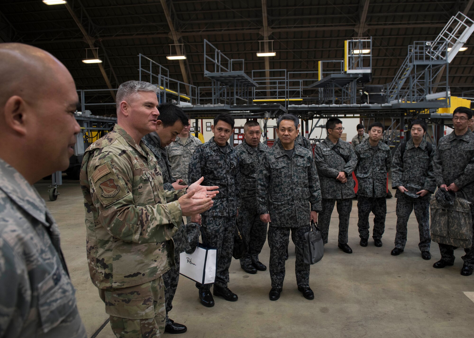 Koku Jieitai Airmen tour 374th MXG