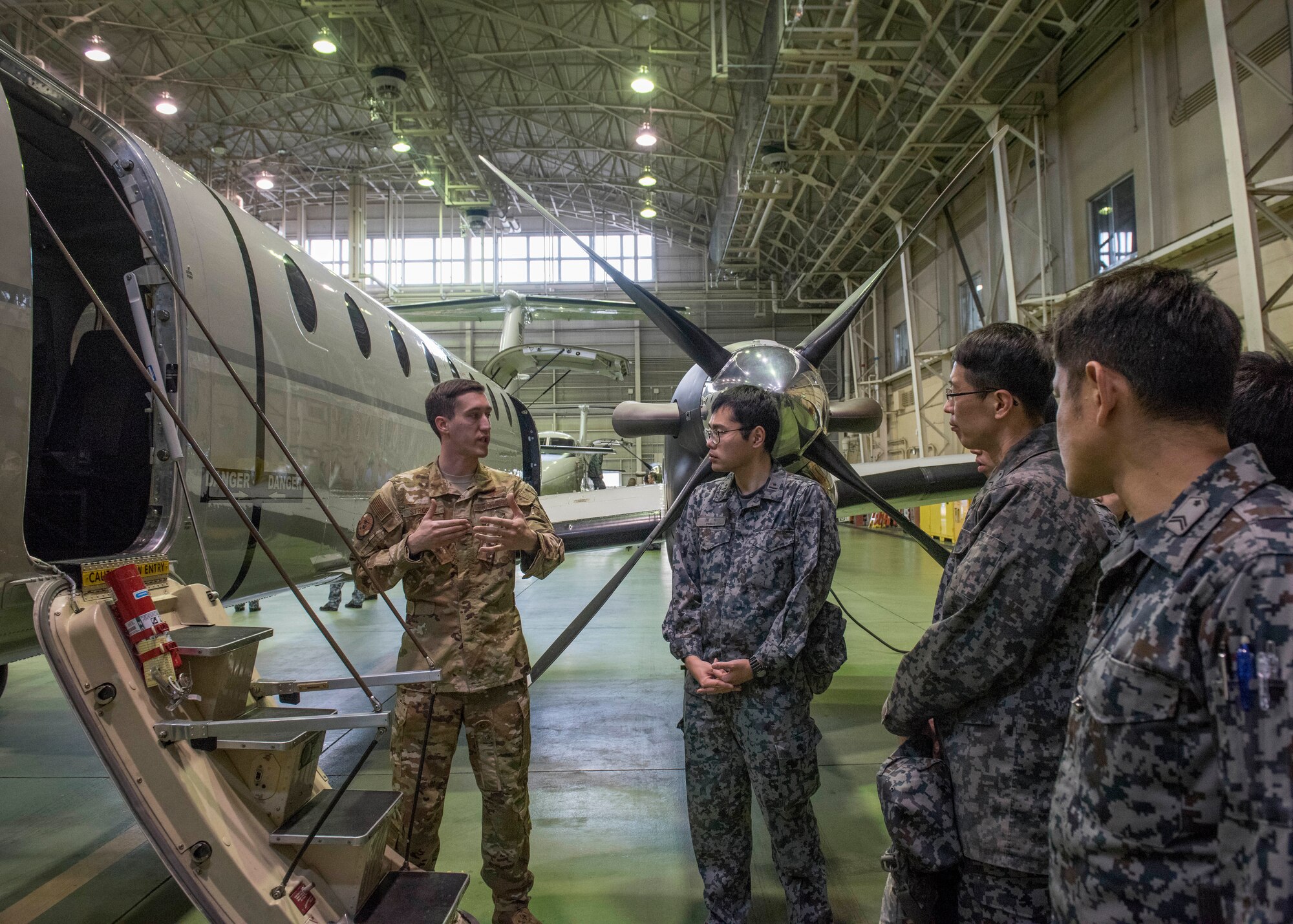 Koku Jieitai Airmen tour 374th MXG