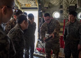 Koku Jieitai Airmen tour 374th MXG
