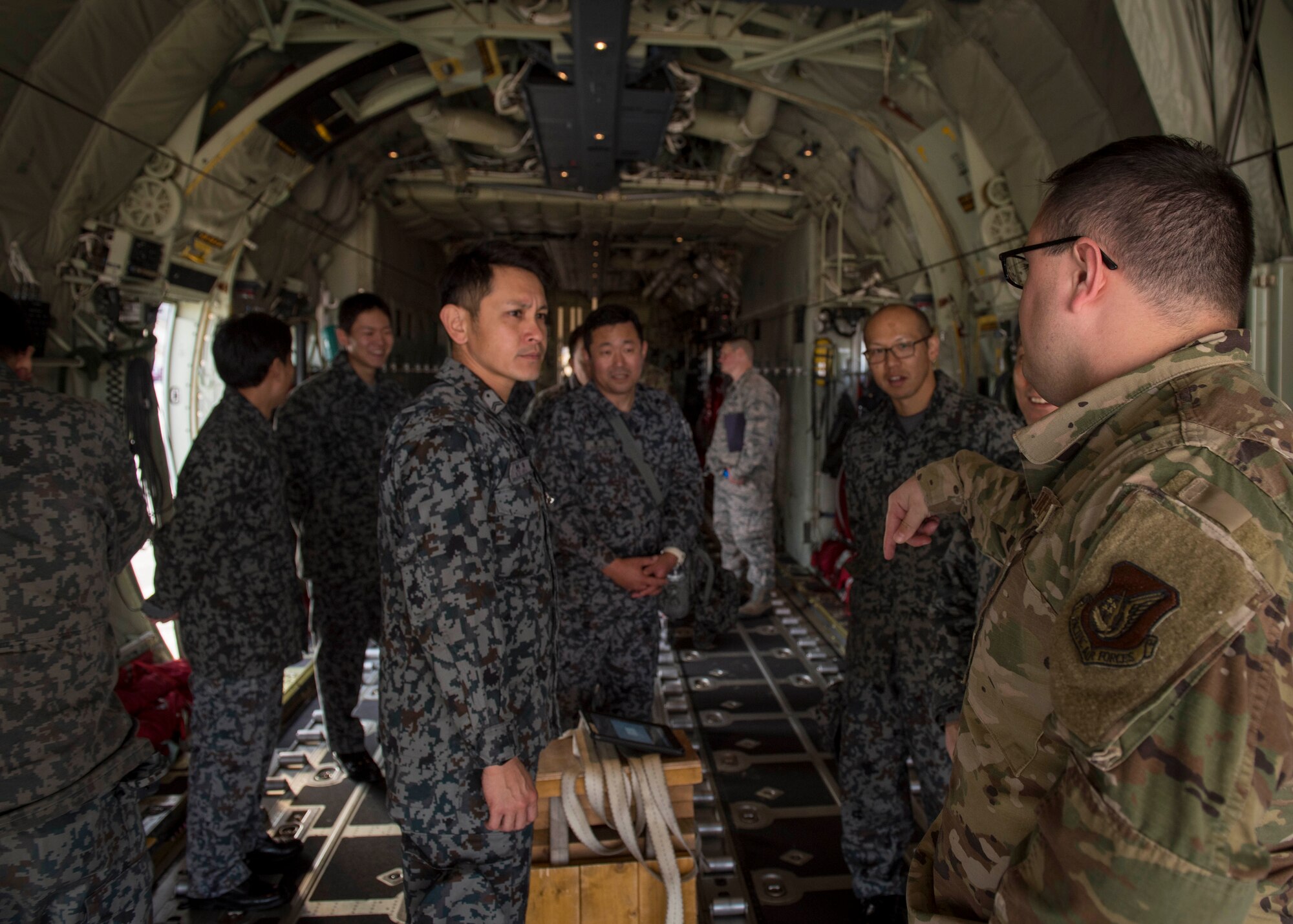 Koku Jieitai Airmen tour 374th MXG