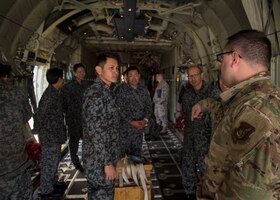 Koku Jieitai Airmen tour 374th MXG