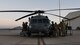 U.S. Air Force Staff Sgt. Steffen Adams, 55th RQS special mission aviator, performs pre-flight inspections on a HH-60G Pave Hawk on the flight line at Davis-Monthan Air Force Base, Arizona, Jan. 14, 2020. Airmen are required to perform pre-flight inspections before every flight to ensure safety of the aircrew. (U.S. Air Force photo by Senior Airman Cheyenne A. Powers)