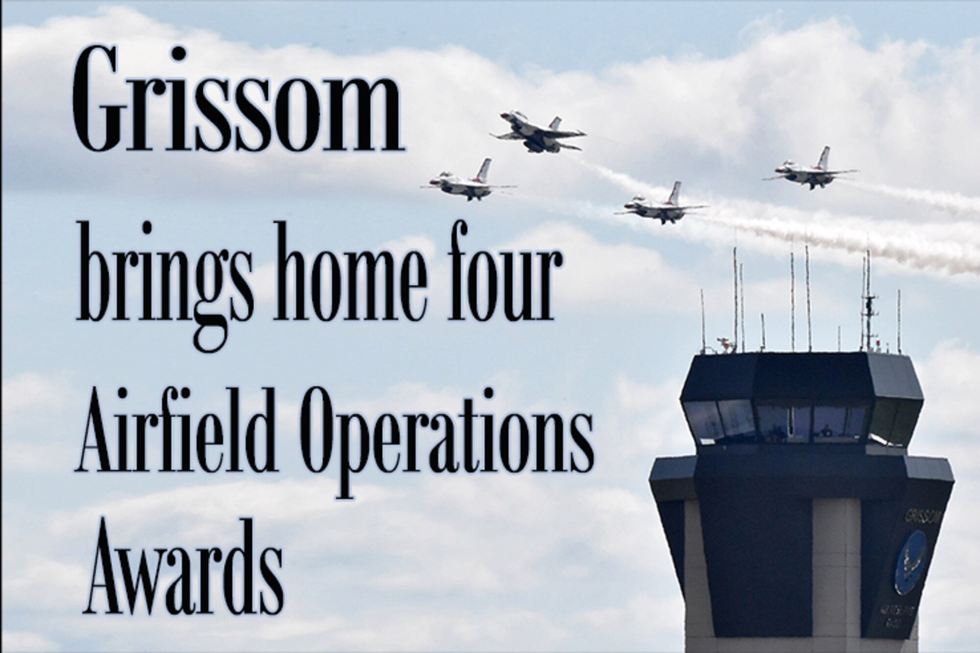 The 434th Operations Squadron upheld its tradition of excellence in 2019 as it claimed four of Air Force Reserve Command's annual airfield operations awards. (U.S. Air Force graphic/MSgt. Ben Mota)
