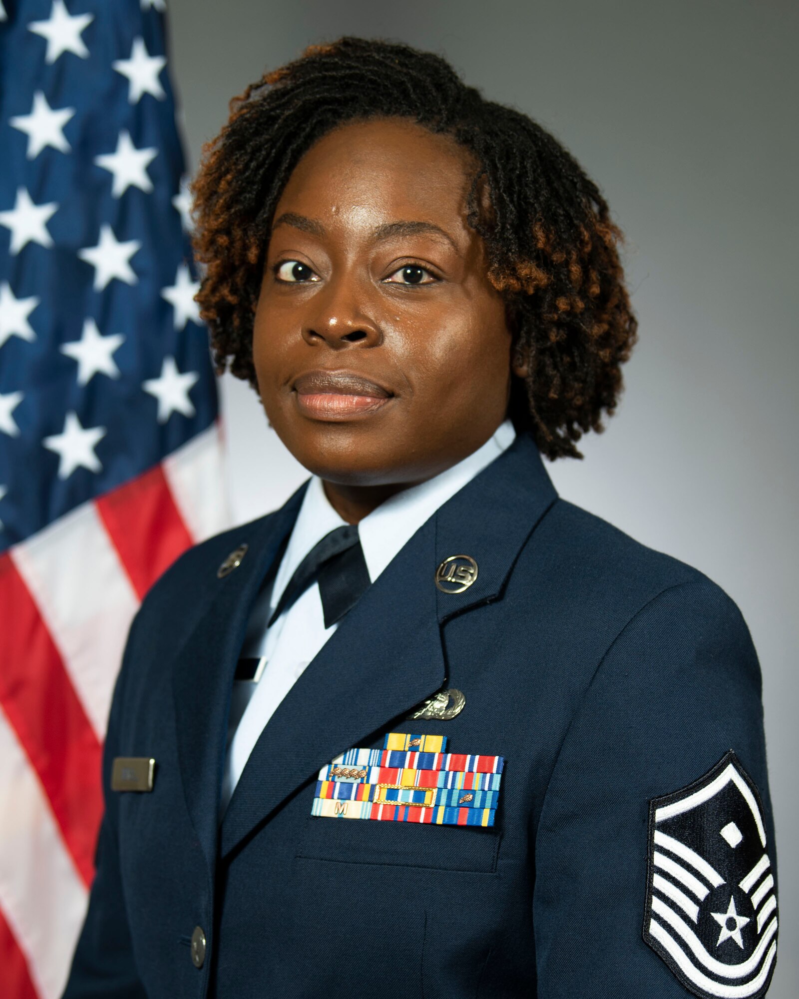 Official photo of Master Sgt. Daniella Newbill