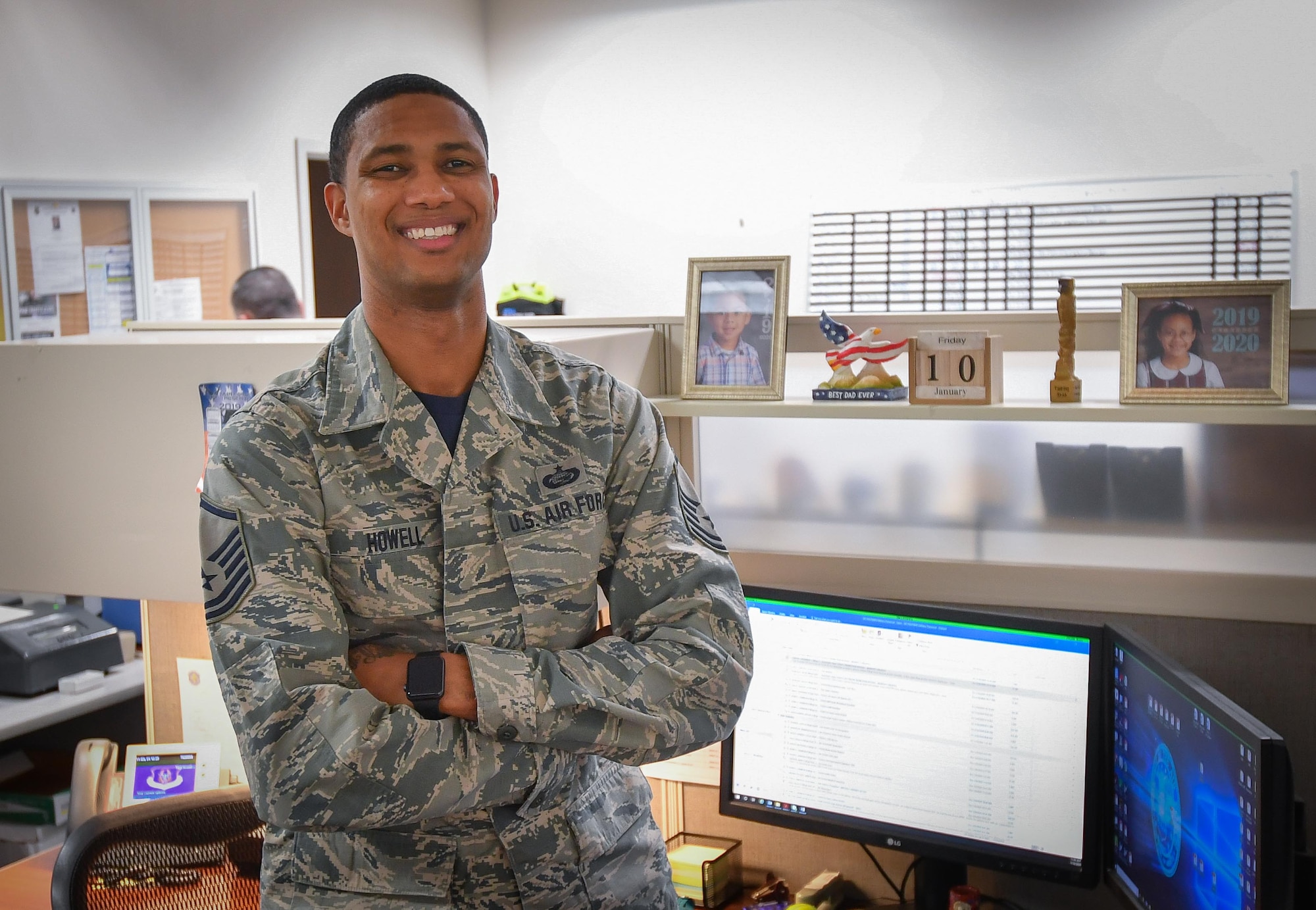 January 2020 Fighter Line Spotlight: MSgt Damion Howell NCOIC, Force Management for the 301st Fighter Wing Force Support Squadron