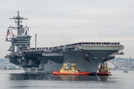 USS Abraham Lincoln Arrives in San Diego after Record-setting Deployment
