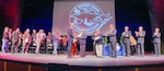 The Navy welcomed 18 skilled, journey-level trade professionals into its workforce during the Southwest Regional Apprentice Program commencement ceremony Jan. 16, at Southwestern College’s Mayan Hall in Chula Vista, California.