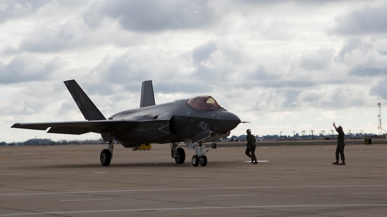 VMFA-314 receives its first F-35C