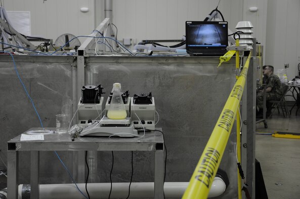 photo of biological detection equipment