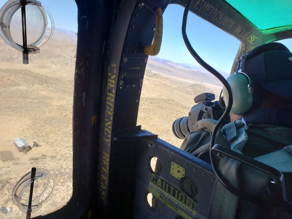 Soldiers collect geospatial data from airborne assets. Airborne geospatial data provides valuable imagery and elevation data.(Photo credit: Army Geospatial Center, U.S. Army)