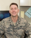 Photo of U.S. Air Force 1st Lt. Andrew Lizotte, judge advocate assigned to the 157th Air Refueling Wing, N.H. Air National Guard, Jan. 11, 2020, at Pease Air National Guard Base, N.H. Lizotte was named the Lowry Award winner upon graduation from the Introductory Officer Course at the Air Force’s Judge Advocate General’s School, Maxwell Air Force Base, Ala., in December 2019. The Lowry Award is named in honor of U.S. Air Force Maj. Robert L. Lowry, an Air Force judge advocate who was shot and killed in 1993 while safeguarding clients and staff from a gunman in the 21st Air Force legal office at McGuire Air Force Base. (U.S. Air National Guard photo by Staff Sgt. Victoria Nelson.)