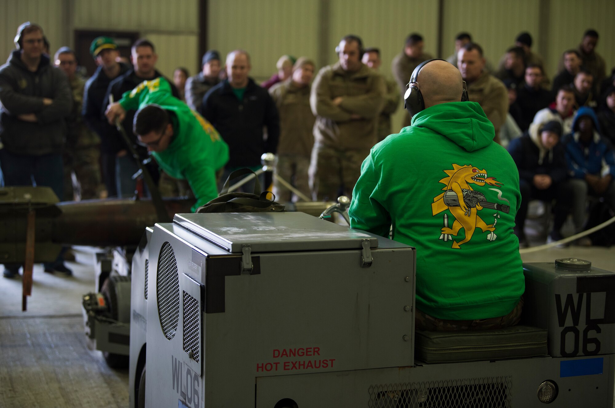 Friendly rivals tested eachother in Load Crew Competition