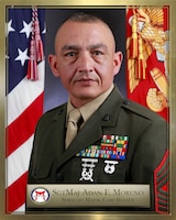 Sgt. Maj. Adan F. Moreno's bio photo