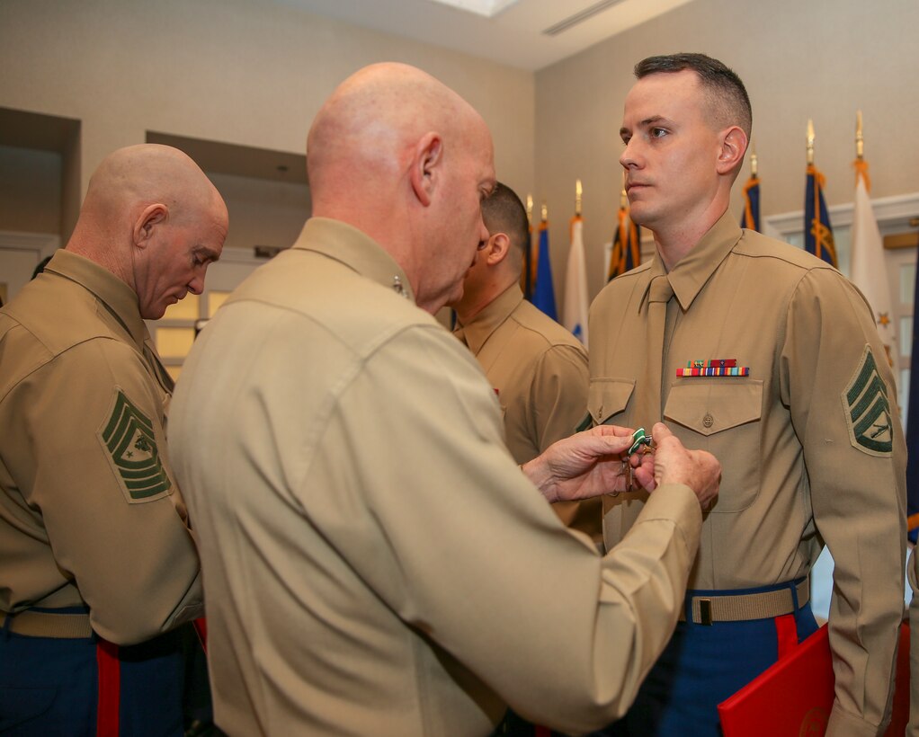 Commandant of the Marine Corps' Award Ceremony