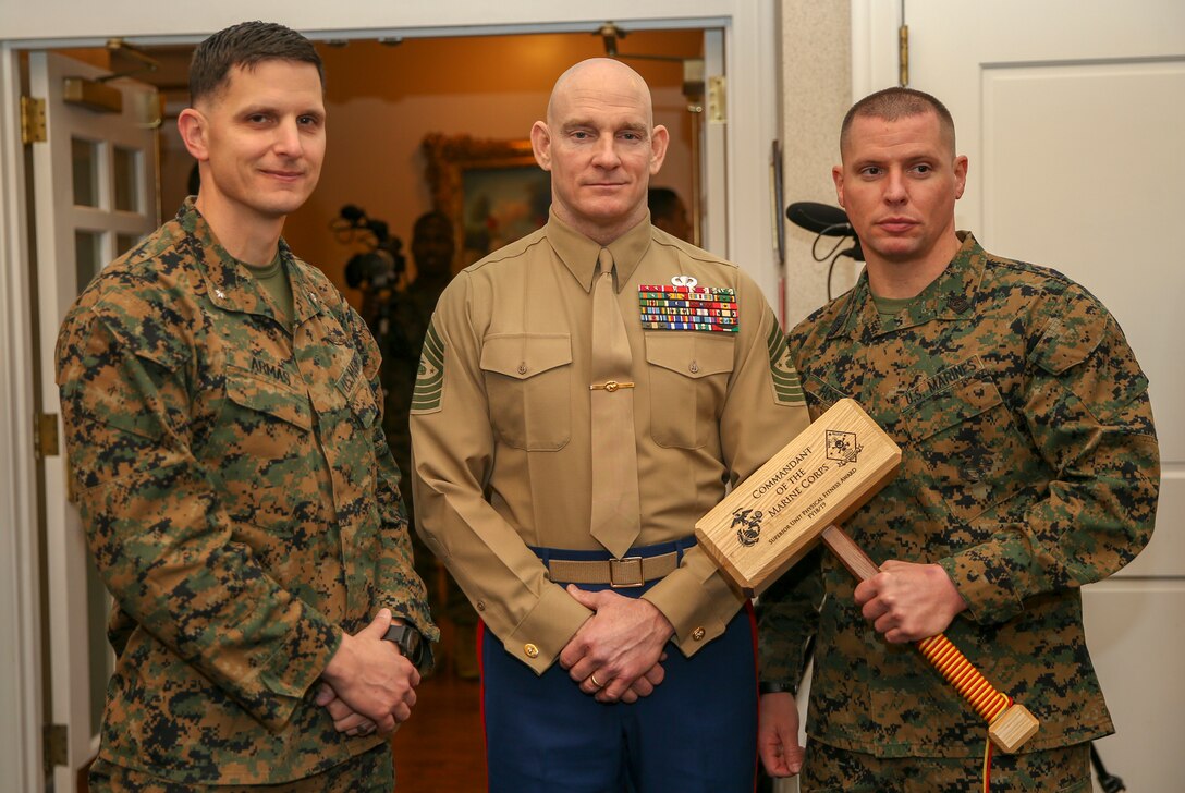 Commandant of the Marine Corps' Award Ceremony