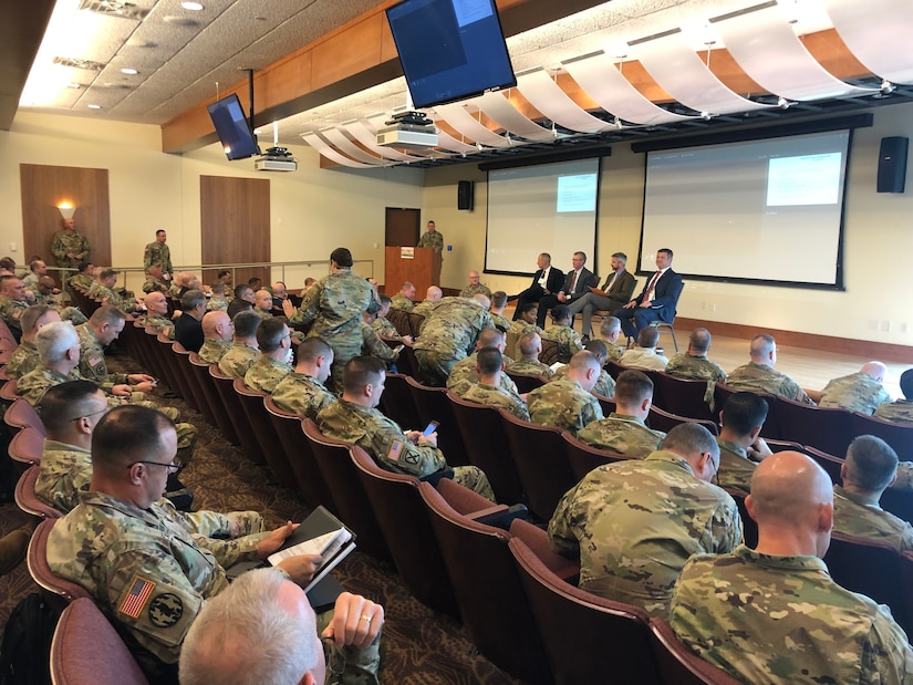 Pennsylvania National Guard Soldiers and Airmen attended the National Guard Domestic Operations Workshop hosted by the National Guard Bureau in Fort Carson, Colorado last month, with an Air National Guard member serving as an expert on a panel.