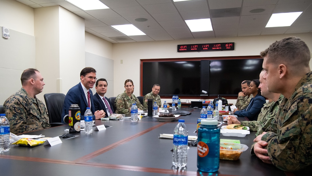 SECDEF Visits SOUTHCOM