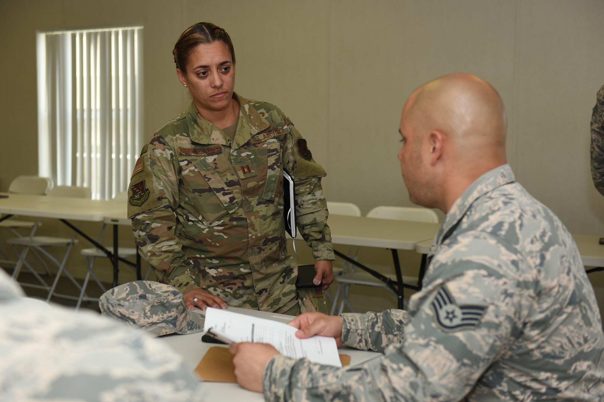 Puerto Rico Airmen process relief support from Ohio, New Mexico ANG