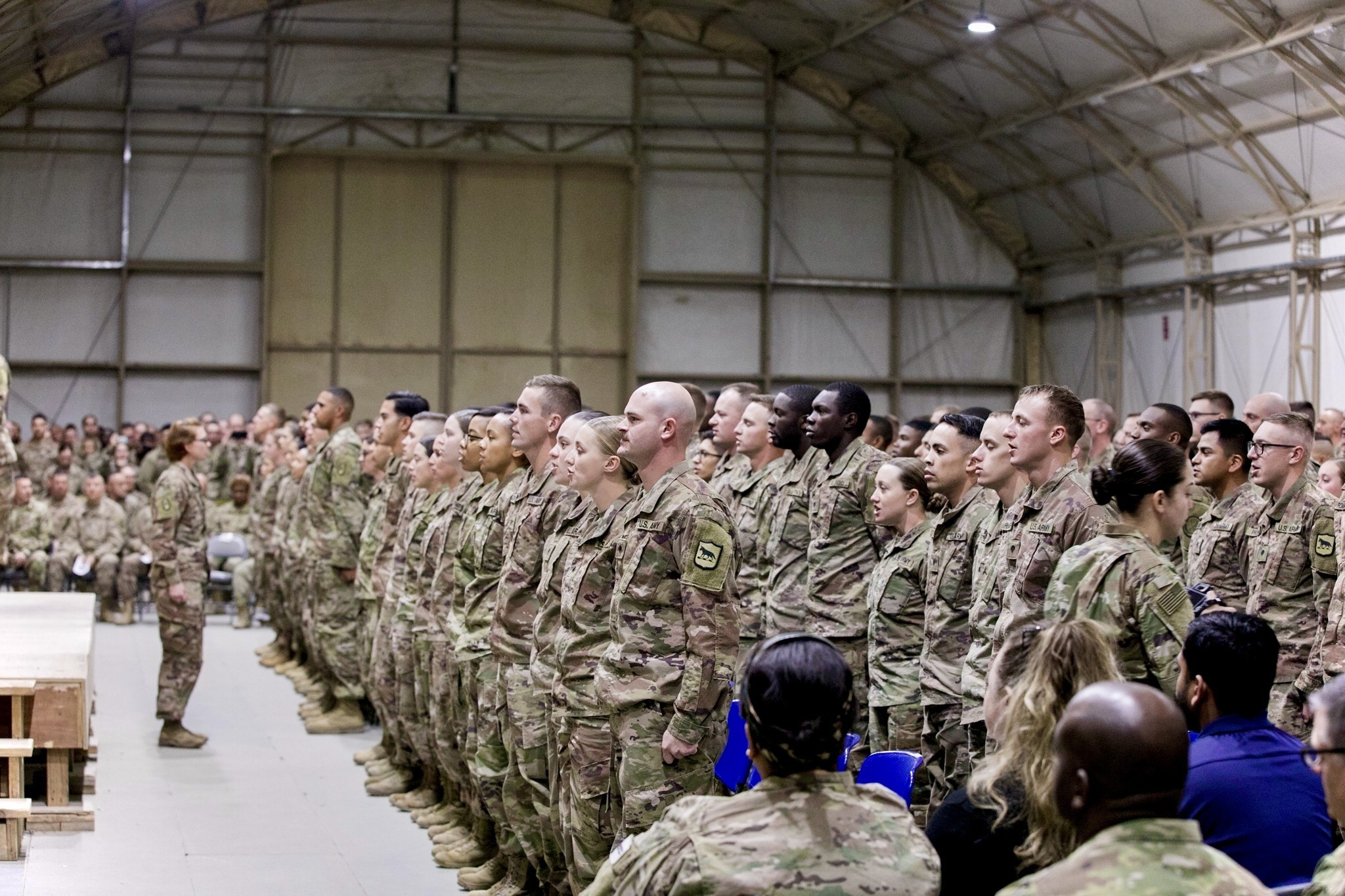 30th Abct Soldiers Attend Basic Leader Course In Middle East