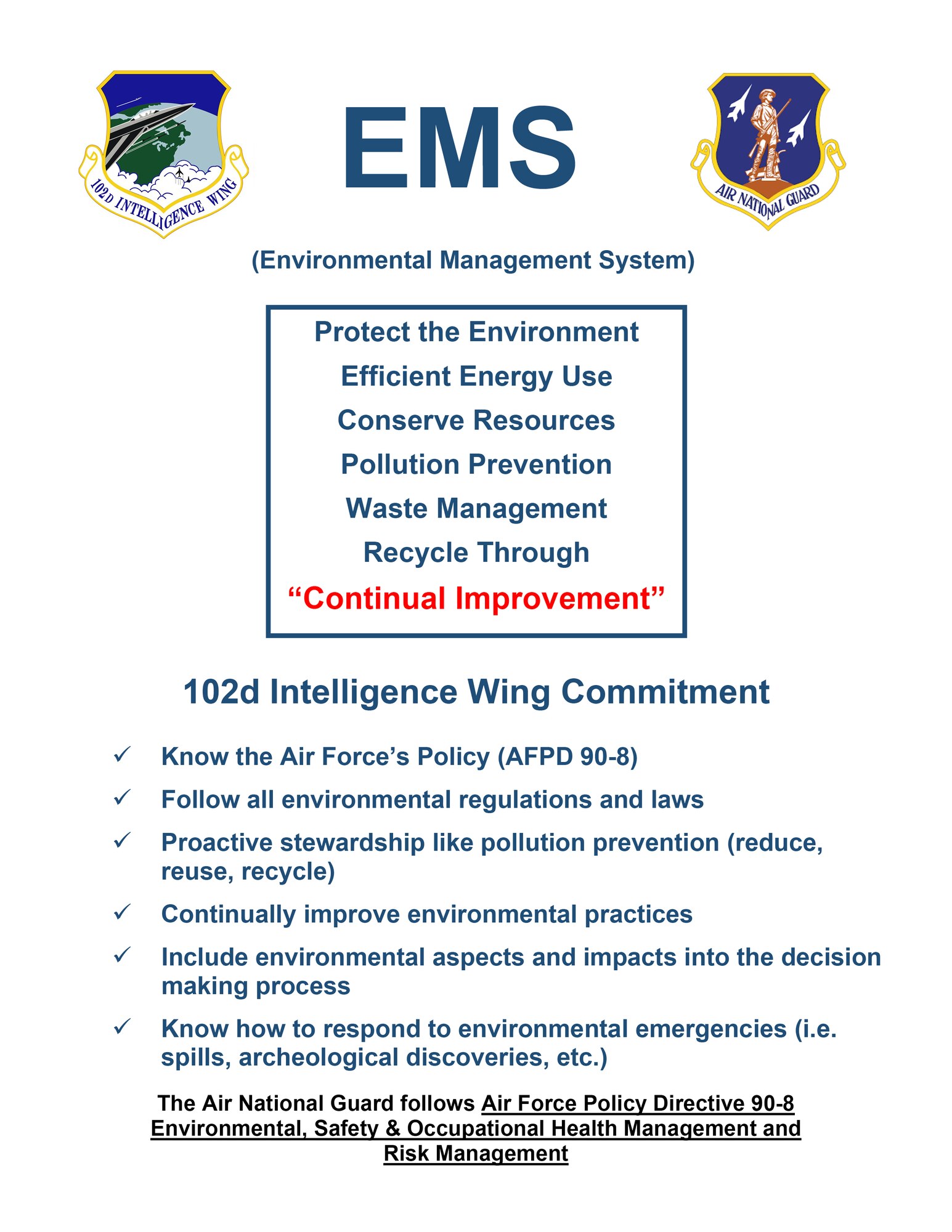 Environmental Management System Poster