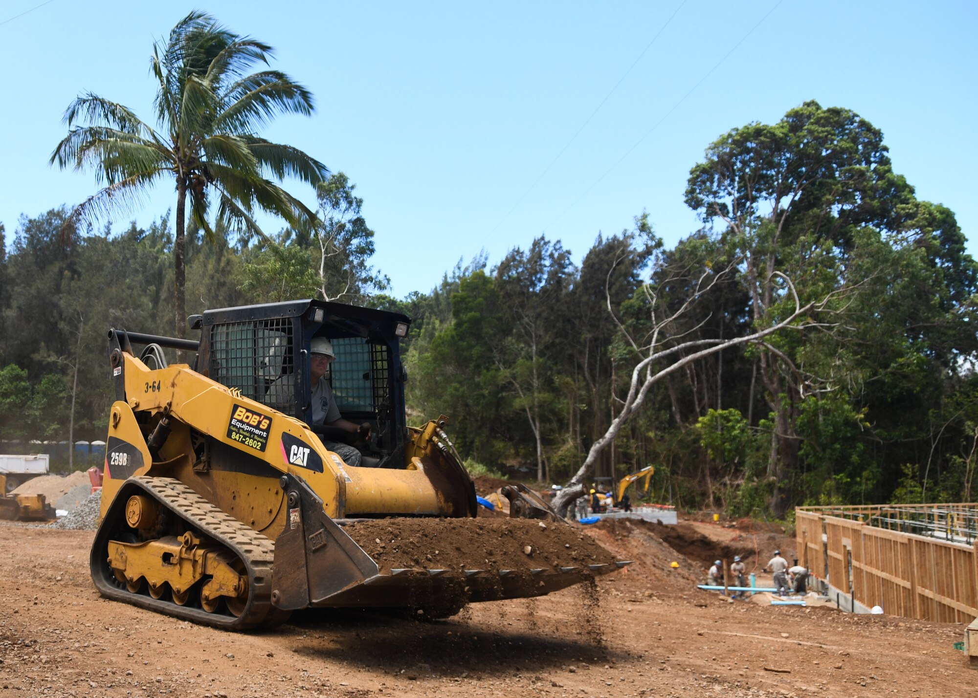 138th Fighter Wing squadrons support construction at Girl Scout camp