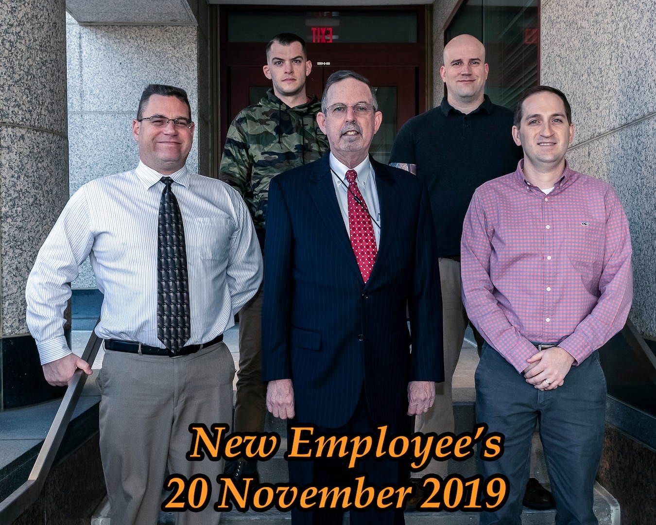 Group Photo of November New Employees 2019