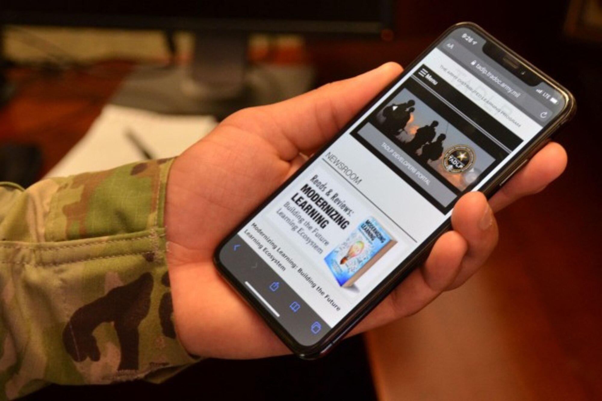 Army University TADLP launches new mobile-friendly web site