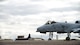 A-10 taxis on flight line
