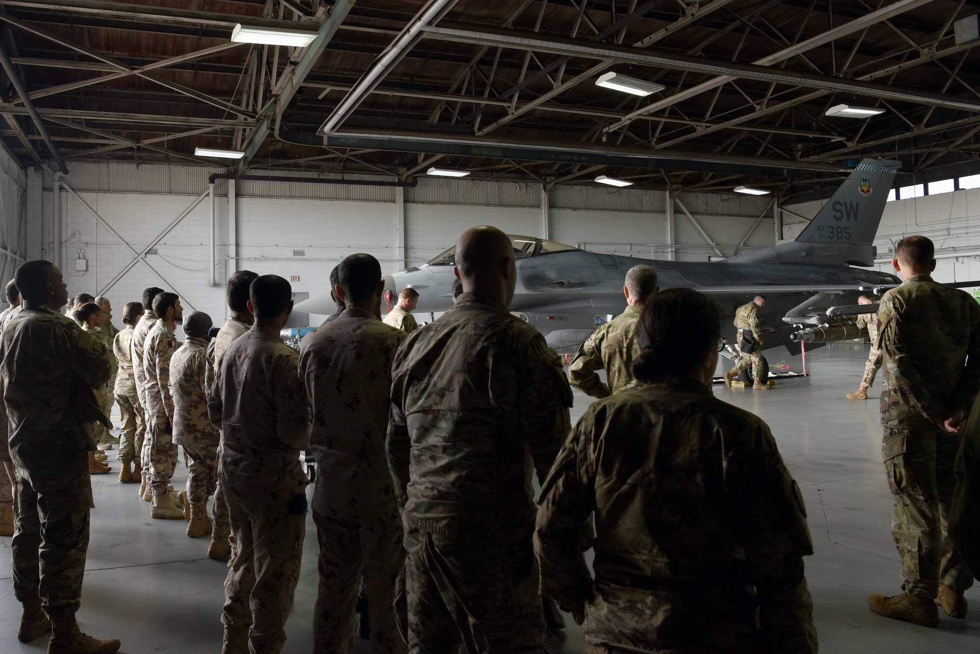 The senior enlisted leaders in attendance are from the U.S., Australia, Canada, Jordan, Kuwait, Lebanon, Pakistan, Qatar, the Kingdom of Saudi Arabia, the United Arab Emirates and the United Kingdom. The conference, lasting from Jan. 6 - 9, consisted of the participants describing the enlisted force stucture of each country's Air Force, a tour of Shaw Air Force Base, S.C., and discussion of how to strengthen the noncommissioned officers in their respective service.