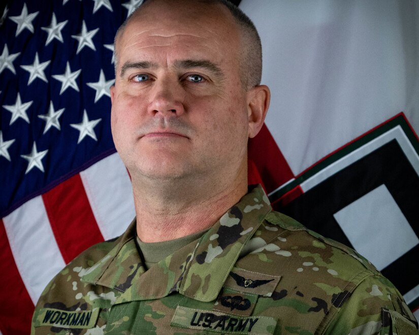 Lt. Col. Kendall Workman, Plans Officer, First Army