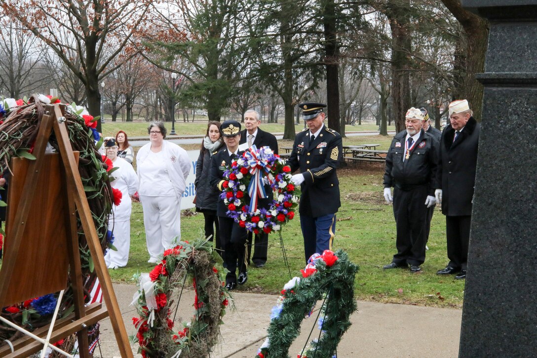 Wreath laying honors President McKinley