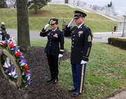 Wreath laying honors President McKinley