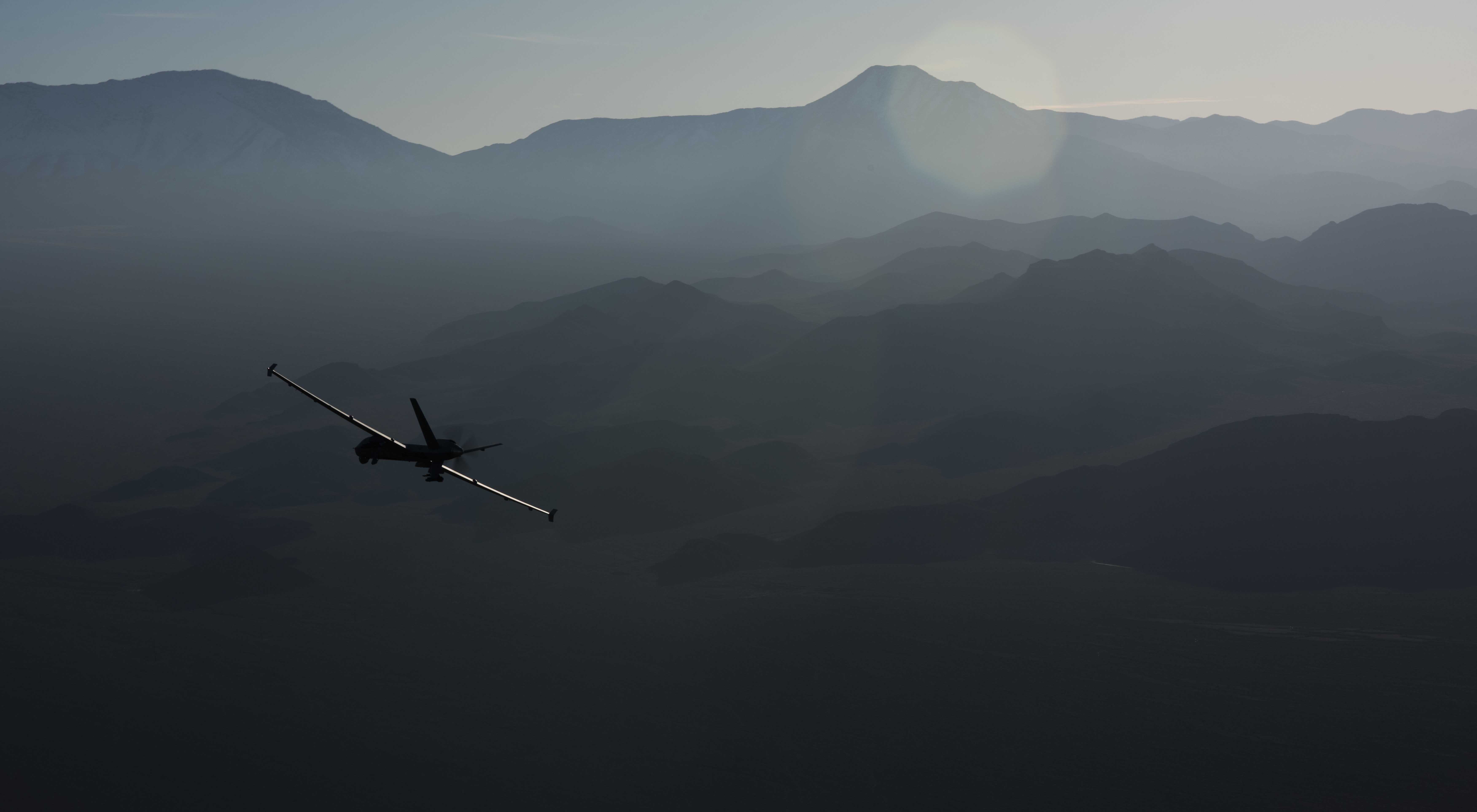 MQ-9 Reaper in flight over the NTTR > Creech Air Force Base > Article ...