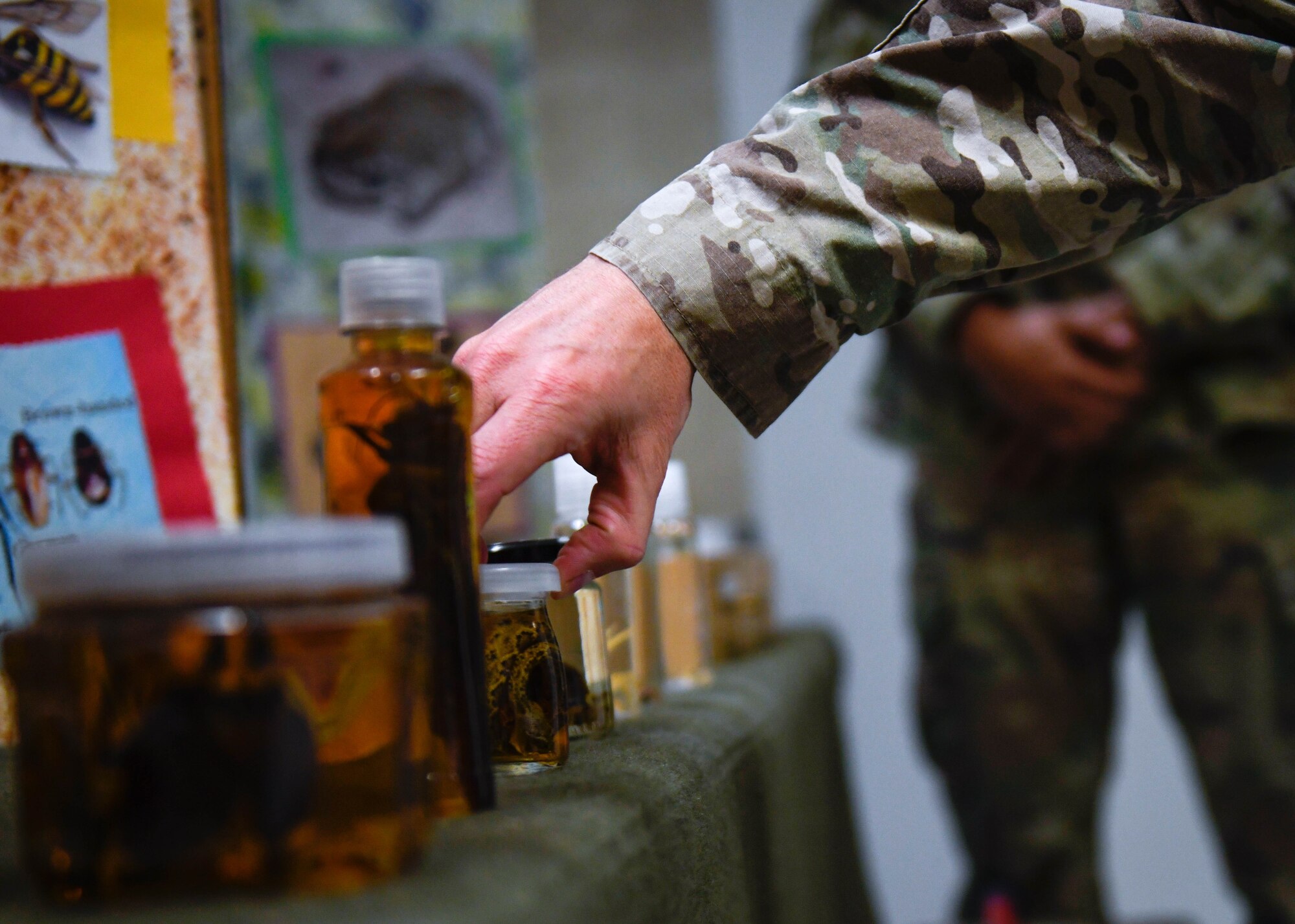 Command Chief visits CE Airmen
